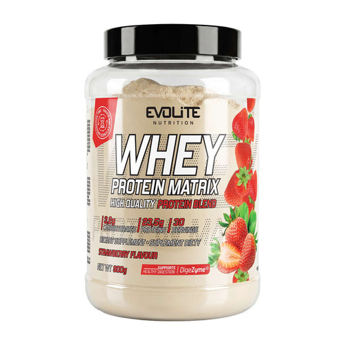 Evolite Nutrition Whey Protein Matrix — 900gr / Strawberry