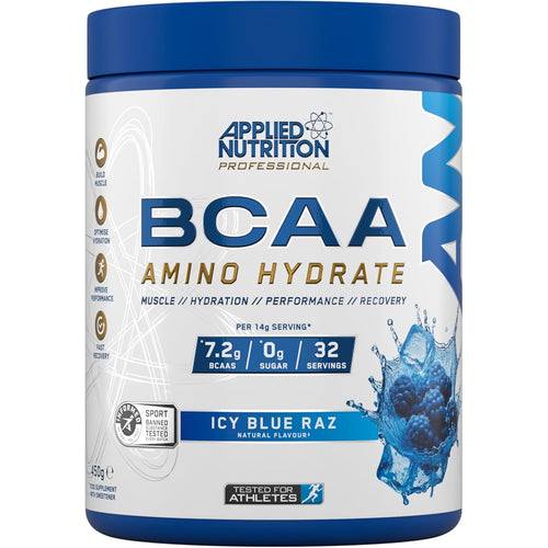 Applied Nutrition BCAA Amino Hydrate — Icy Blue Raz / 450gr