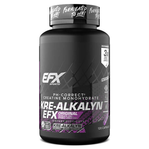 EFX Sports Kre-Alkalyn Clear Caps 120 κάψουλες