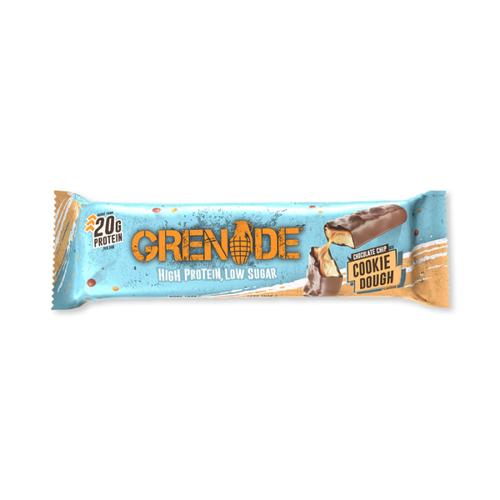 Grenade Protein Bar Chocolate Chip Cookie Dough 60g – λευκό φόντο