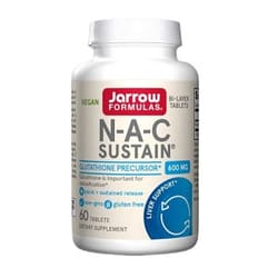 Jarrow Formulas NAC Sustain 600mg