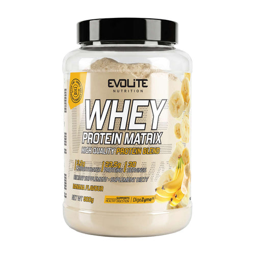 Evolite Nutrition Whey Protein Matrix — 900gr / Banana